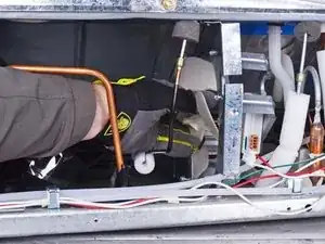 Замена лопасти вентилятора WRS315SDHW