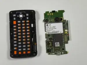 Замена внутренней клавиатуры LG env2 vx9100