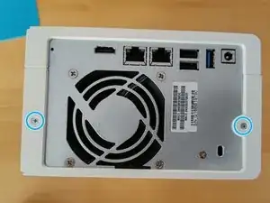 Ремонт красных индикаторов Qnap TS-251