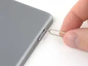 Замена лотка SIM в iPad 5 LTE