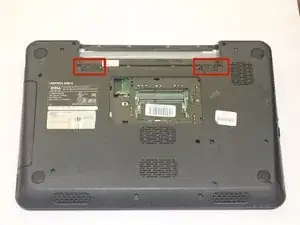 Замена верхней крышки Dell Inspiron M5010