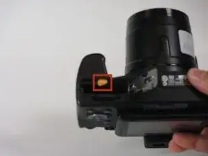 Замена задней части Nikon COOLPIX P500