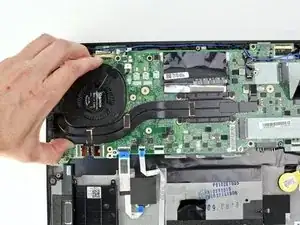 Замена сборки вентилятора Lenovo ThinkPad T480s