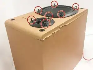 Замена динамиков Sony SS-CCP1