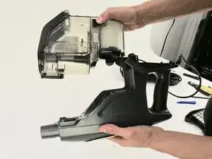 Замена контейнера для пыли Shark Flex DuoClean