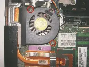 Замена вентилятора HP Compaq 6730b