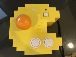 Замена переключателя джойстика Pac-Man Connect and Play