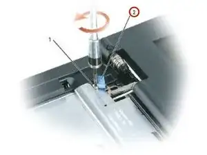 Замена узла дисплея Dell Inspiron 1200