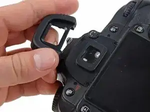 Замена задней крышки Nikon D90