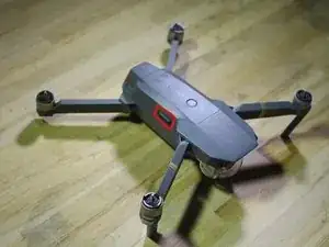 Снятие верхней крышки DJI Mavic Pro