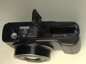 Замена блока вспышки Sony Cyber-shot DSC-H20