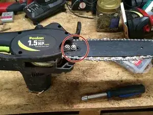 Регулировка цепи