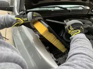 Замена воздушного фильтра Chevrolet Silverado 2007-2013