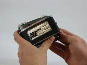 Замена задней крышки Kodak Signet 35
