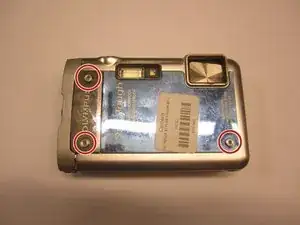 Разборка корпуса камеры Olympus Stylus Tough-8010