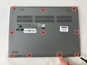 Замена задней панели Lenovo IdeaPad 3-14IIL05