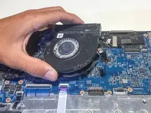 Замена вентилятора охлаждения HP Envy x360 15m-bq121dx