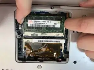 Замена ОЗУ на Sony Vaio PCG-3C2L