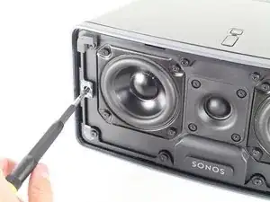 Замена передней панели динамика Sonos Play 3