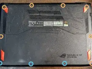 Замена материнской платы Asus ROG STRIX GL502V