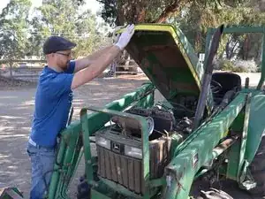 Замена масла John Deere 870