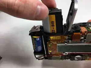 Замена отсека для пленки камеры Canon ELPH Z3