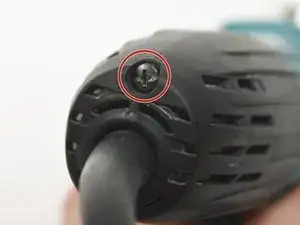 Снятие задней крышки Makita GA4030K