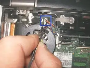 Замена вентилятора HP Compaq 6730b