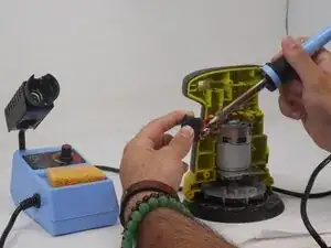 Замена переключателя Ryobi P411