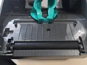 Замена валика печатной головки Zebra GK420t