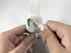 Замена батареи резинок часов