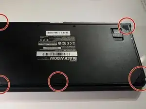 Замена металлической планки пробела Razer Blackwidow Tournament Edition Chroma