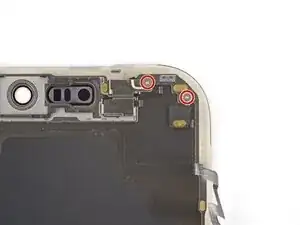 Снятие передних датчиков iPhone 17 Pro