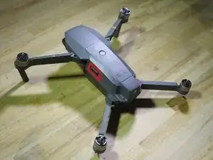 Снятие верхней крышки DJI Mavic Pro