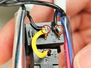 Замена кнопки Cold Shot для модели Conair Infiniti Pro 259NP