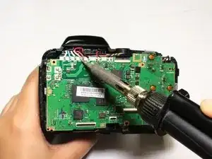 Замена материнской платы Nikon Coolpix L330