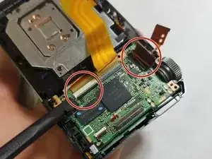 Замена материнской платы Nikon Coolpix S9050