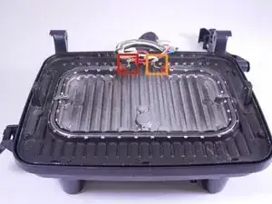 Замена паяных контактов верхнего нагревательного элемента Hamilton Beach 25460Z