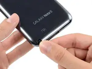 Замена средней рамки Samsung Galaxy Note II