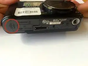 Замена батареи Cyber-Shot DSC-H55