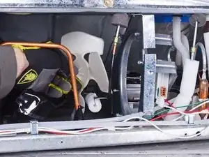 Замена лопасти вентилятора WRS315SDHW