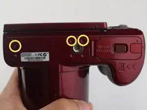 Замена сборки вспышки Samsung WB2100