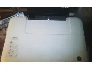 Ремонт подачи бумаги принтера Hp Deskjet Ink Advantage 1515. Замена