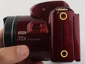 Замена сборки вспышки Samsung WB2100