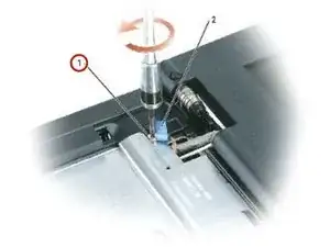 Замена узла дисплея Dell Inspiron 1200