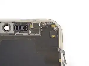 Снятие передних датчиков iPhone 17 Pro