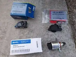 Chevrolet AVEO 2002-2011 - Очистка клапана IAC (Удаление накопленного нагара из холостого клапана)