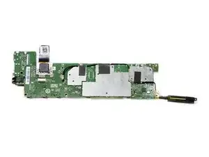 Замена материнской платы Nvidia Shield Tablet