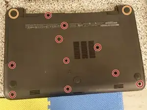 Замена жесткого диска в ноутбуке HP 15 Series