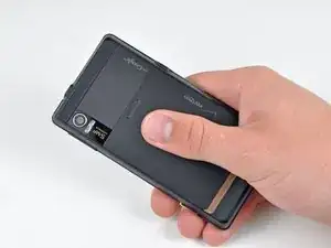 Замена узла камеры Motorola Droid